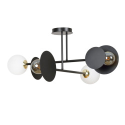 Lampa sufitowa  MINERVA 4 BLACK 612/4 EMIBIG