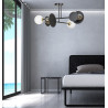 Lampa sufitowa  MINERVA 4 BLACK 612/4 EMIBIG