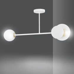 Lampa sufitowa  MINERVA 2 WHITE 613/2 EMIBIG