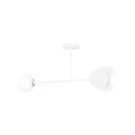 Lampa sufitowa  MINERVA 2 WHITE 613/2 EMIBIG
