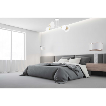 Lampa sufitowa  MINERVA 4 WHITE 613/4 EMIBIG