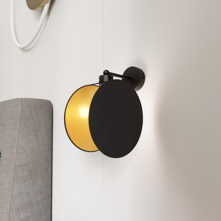 Lampa wisząca MOTIF K1 BLACK/GOLD 1325/K1 EMIBIG