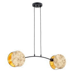 Lampa wisząca MOTIF 2 GOLD 1326/2 EMIBIG