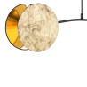 Lampa wisząca MOTIF 2 GOLD 1326/2 EMIBIG