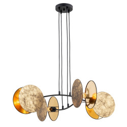 Lampa wisząca MOTIF 4 GOLD 1326/4 EMIBIG