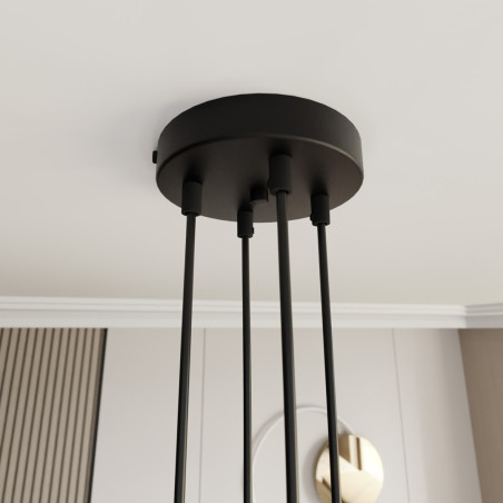 Lampa wisząca MOTIF 4 GOLD 1326/4 EMIBIG