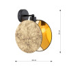 Lampa wisząca MOTIF K1 GOLD 1326/K1 EMIBIG