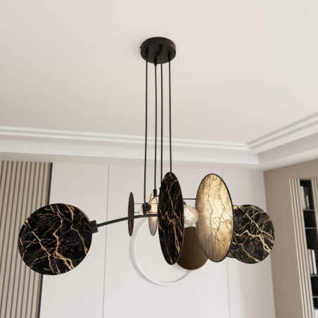 Lampa wisząca MOTIF 4 MARBEL 1327/4 EMIBIG