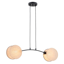 Lampa wisząca MOTIF 2 NATURAL 1328/2 EMIBIG
