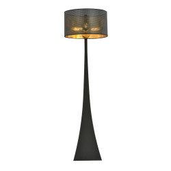 Lampa podłogowa ESTRELLA LP1 BLACK/GOLD 1156/LP1 EMIBIG