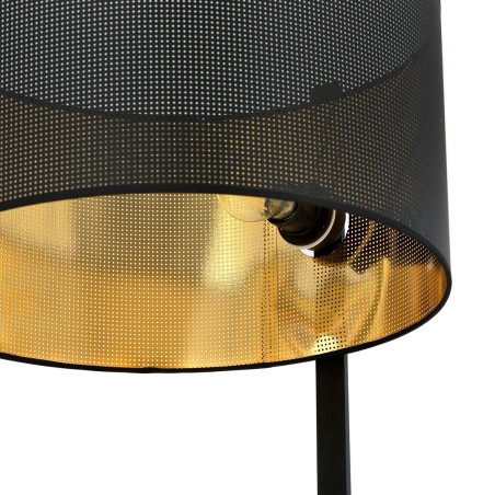 Lampa podłogowa ESTRELLA LP1 BLACK/GOLD 1156/LP1 EMIBIG