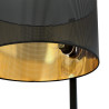 Lampa podłogowa ESTRELLA LP1 BLACK/GOLD 1156/LP1 EMIBIG