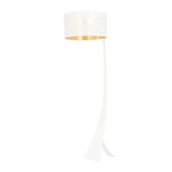 Lampa podłogowa ESTRELLA LP1 WHITE/GOLD 1155/LP1 EMIBIG