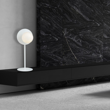 Lampka biurkowa OSLO LN WHITE/OPAL 1189/LN EMIBIG