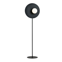 Lampa podłogowa OSLO LP BLACK/OPAL 1187/LP EMIBIG