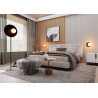 Lampa podłogowa OSLO LP BLACK/OPAL 1187/LP EMIBIG