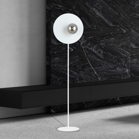 Lampa podłogowa OSLO LP WHITE/GRAFIT 1188/LP EMIBIG
