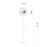 Lampa podłogowa OSLO LP WHITE/GRAFIT 1188/LP EMIBIG