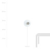 Lampa podłogowa OSLO LP WHITE/GRAFIT 1188/LP EMIBIG