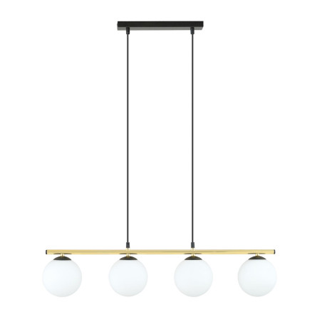 Lampa wisząca ALORA 4 BL OPAL 1254/4 EMIBIG