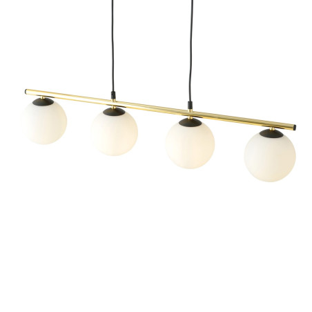Lampa wisząca ALORA 4 BL OPAL 1254/4 EMIBIG