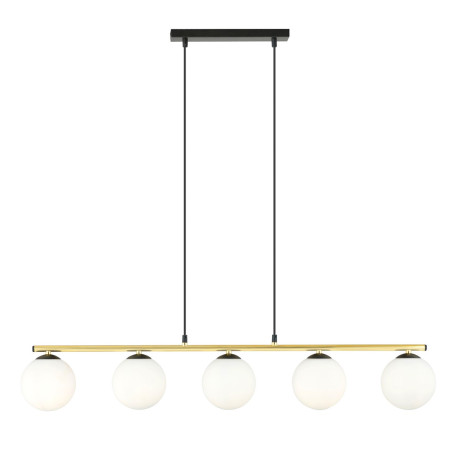 Lampa wisząca ALLORA 5 BL OPAL 1254/5 EMIBIG