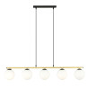 Lampa wisząca ALLORA 5 BL OPAL 1254/5 EMIBIG