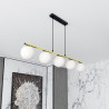 Lampa wisząca ALLORA 5 BL OPAL 1254/5 EMIBIG