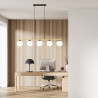 Lampa wisząca ALLORA 5 BL OPAL 1254/5 EMIBIG