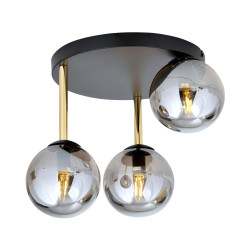 Lampa sufitowa  DOLCE 3 BL GRAFIT 1259/3 EMIBIG