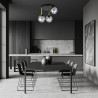 Lampa sufitowa  DOLCE 3 BL GRAFIT 1259/3 EMIBIG