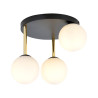 Lampa sufitowa  DOLCE 3 BL OPAL 1260/3 EMIBIG