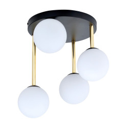 Lampa sufitowa  DOLCE 4 BL OPAL 1260/4 EMIBIG