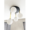 Lampa sufitowa  DOLCE 4 BL OPAL 1260/4 EMIBIG