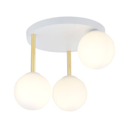 Lampa sufitowa  DOLCE 3 WH OPAL 1261/3 EMIBIG