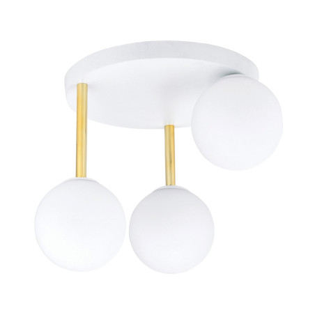 Lampa sufitowa  DOLCE 3 WH OPAL 1261/3 EMIBIG