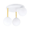 Lampa sufitowa  DOLCE 3 WH OPAL 1261/3 EMIBIG
