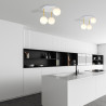 Lampa sufitowa  DOLCE 3 WH OPAL 1261/3 EMIBIG