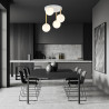 Lampa sufitowa  DOLCE 4 WH OPAL 1261/4 EMIBIG