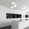 Lampa sufitowa  DOLCE 4 WH OPAL 1261/4 EMIBIG