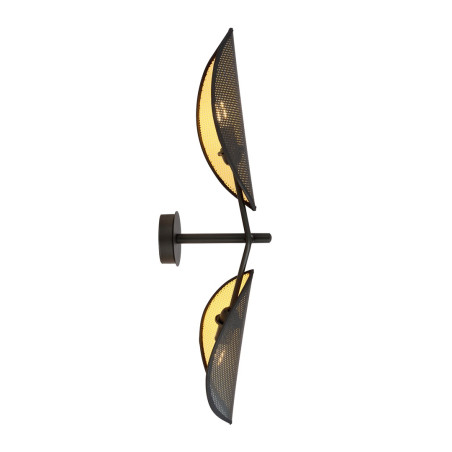 Kinkiet VENE K2 BLACK/GOLD 1158/K2 EMIBIG