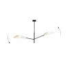Lampa sufitowa  VENE 2 WHITE/GOLD 1159/2 EMIBIG