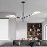 Lampa sufitowa  VENE 2 WHITE/GOLD 1159/2 EMIBIG