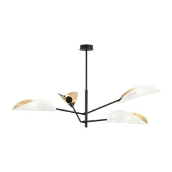 Lampa sufitowa  VENE 4 WHITE/GOLD 1159/4 EMIBIG