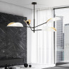 Lampa sufitowa  VENE 4 WHITE/GOLD 1159/4 EMIBIG