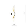 Kinkiet VENE K2 WHITE/GOLD 1159/K2 EMIBIG