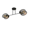 Lampa sufitowa TALIA 2 BLACK 1181/2 EMIBIG