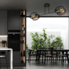Lampa sufitowa TALIA 2 BLACK 1181/2 EMIBIG