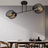 Lampa sufitowa TALIA 2 BLACK 1181/2 EMIBIG