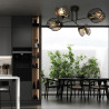 Lampa sufitowa TALIA 4 BLACK 1181/4 EMIBIG